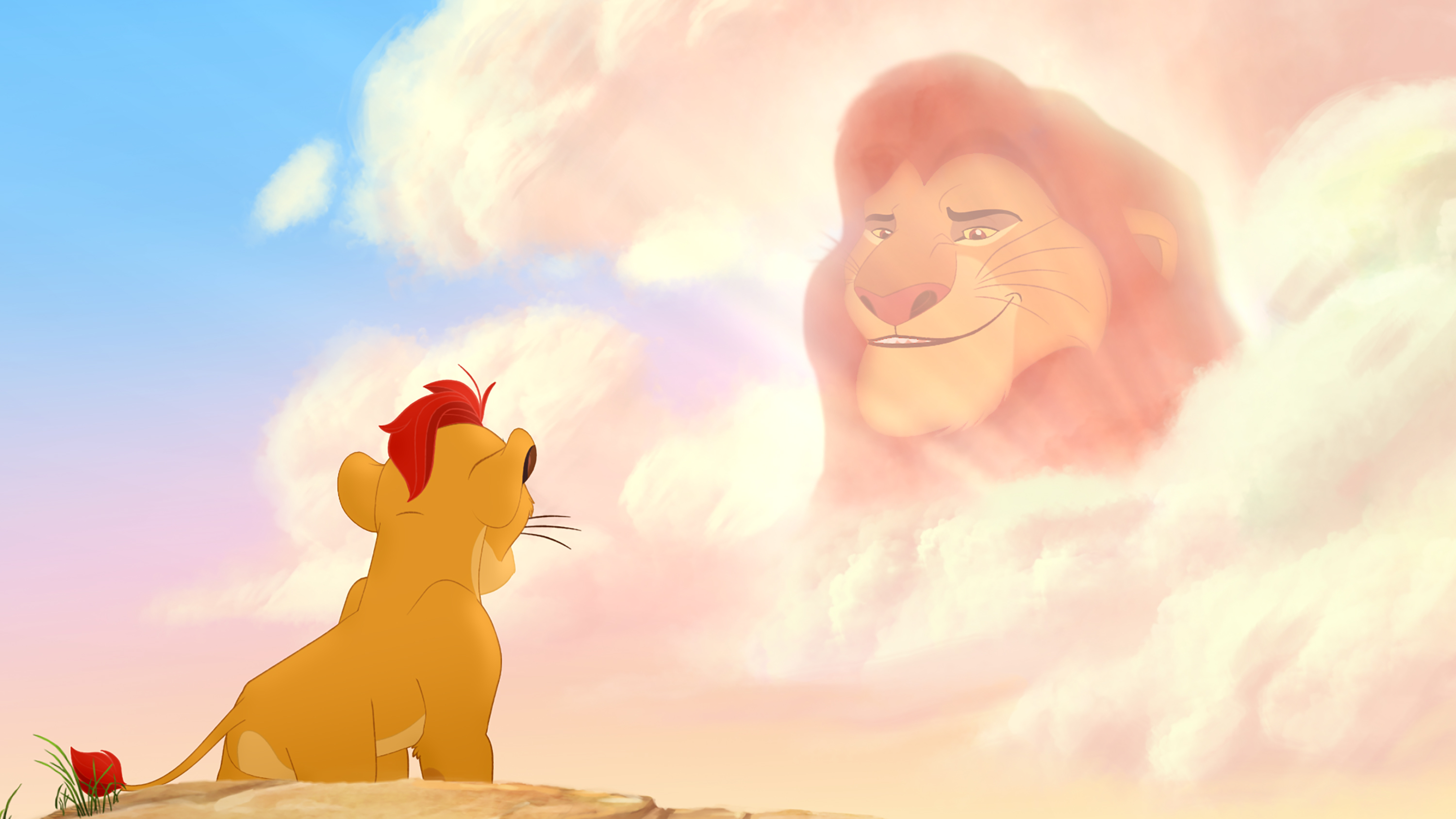 THE LION GUARD - "The Lion Guard: Return of the Roar" - The epic storytelling of Disney's "The Lion King" continues with "The Lion Guard: Return of the Roar," a primetime television movie event premiering SUNDAY, NOVEMBER 22 (7:00 p.m., ET/PT) on Disney Channel. (Disney Junior) KION, MUFASA